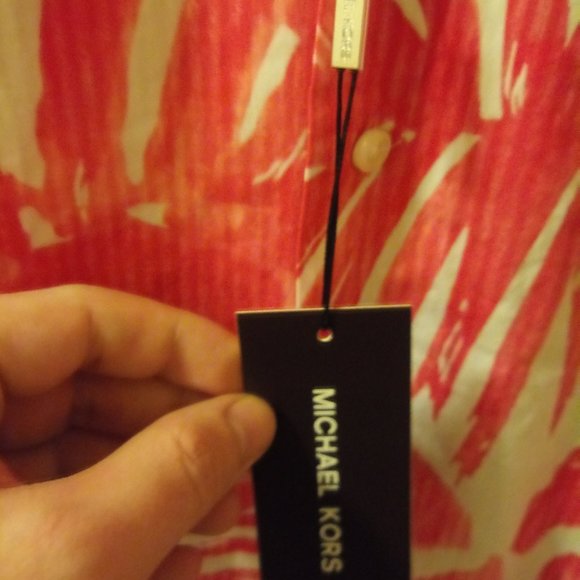 Michael Kor's Hawaiian shirt (Sea Coral) - Picture 5 of 5